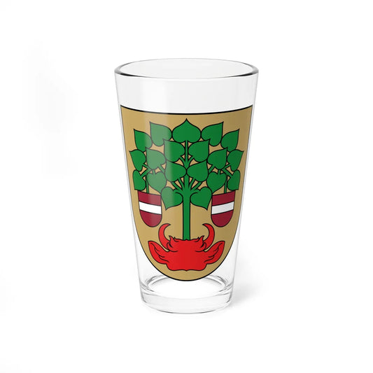 COA LV Valmiera (Latvia) (Coat of Arms) Pint Glass 16oz 16oz - Go Mug Yourself