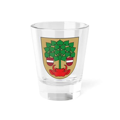 COA LV Valmiera (Latvia) (Coat of Arms) Shot Glass 1.5oz 1.5oz - Go Mug Yourself