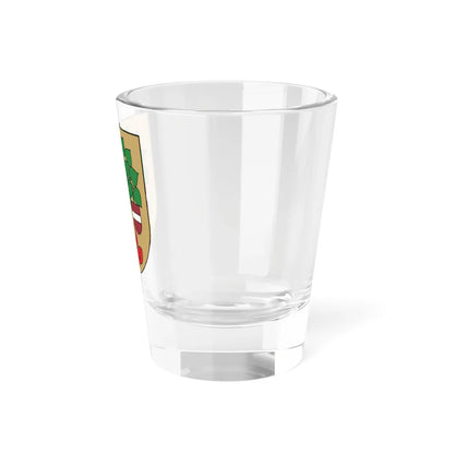 COA LV Valmiera (Latvia) (Coat of Arms) Shot Glass 1.5oz - Go Mug Yourself