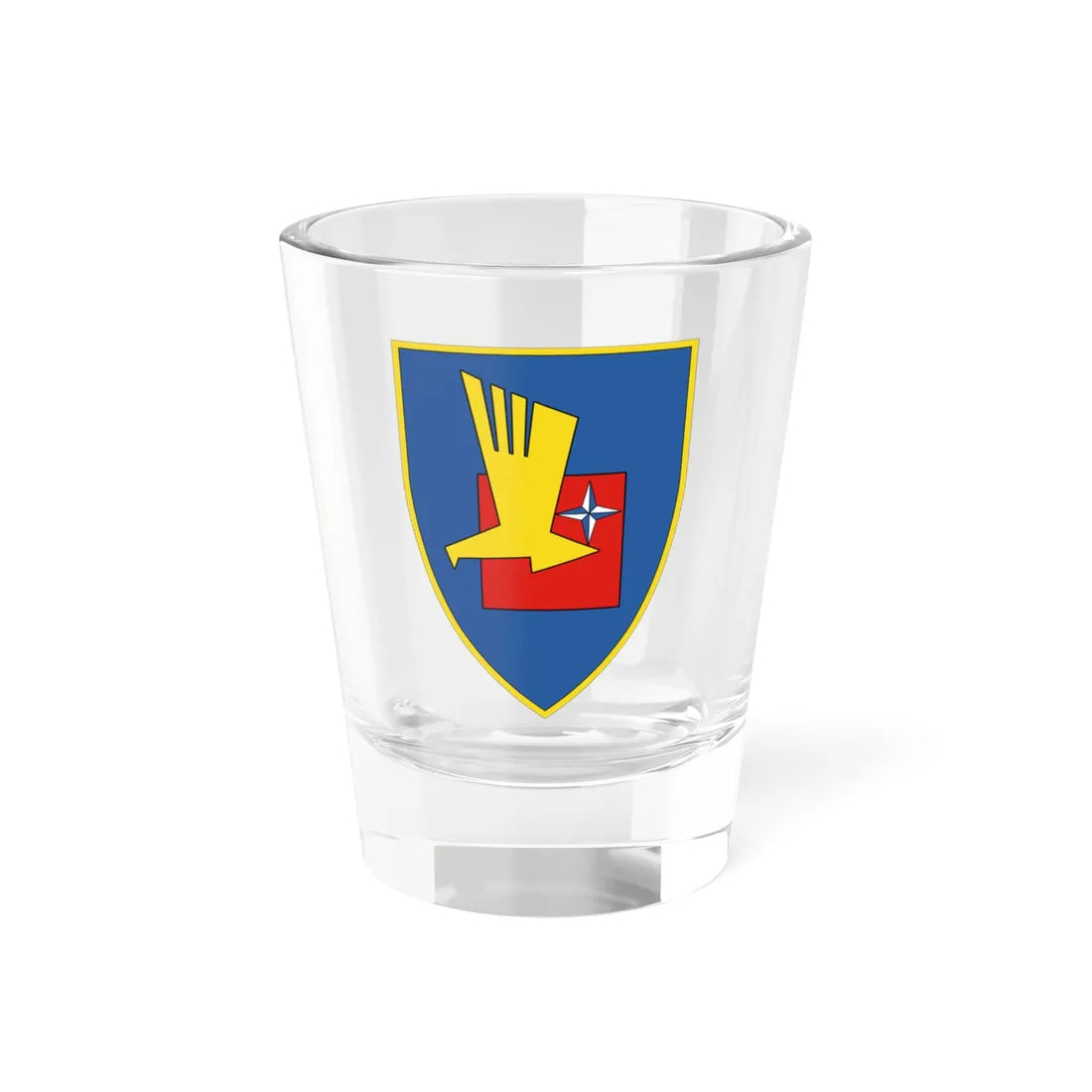 COA LwFüKdo (Germany) (Coat of Arms) Shot Glass 1.5oz 1.5oz - Go Mug Yourself