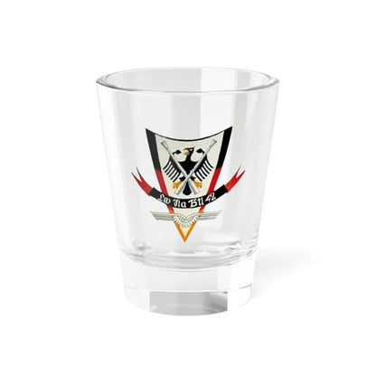 COA LwFlaBtl 42 (Germany) (Coat of Arms) Shot Glass 1.5oz 1.5oz - Go Mug Yourself