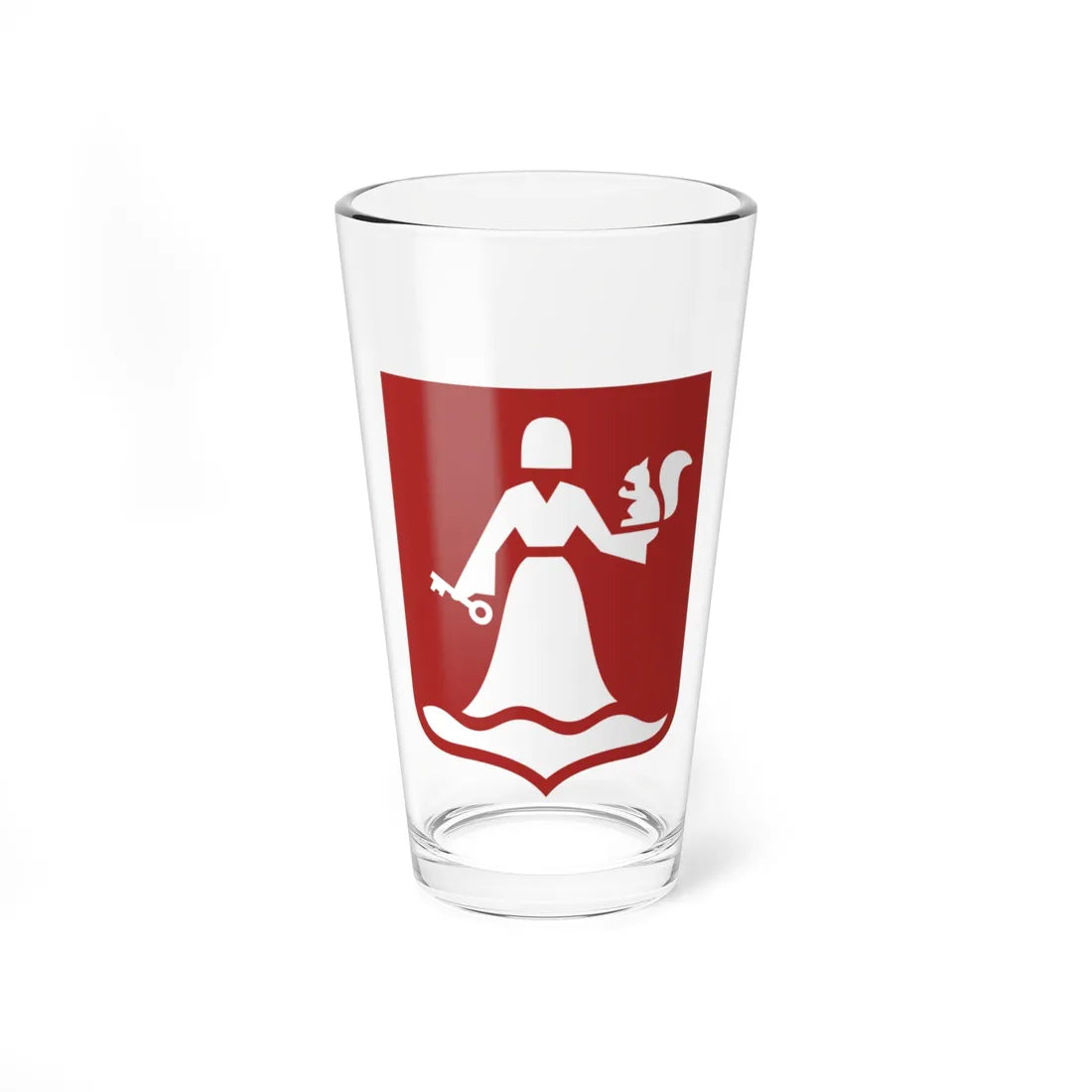 CoA Mansky rayon of Krasnoyarsk krai (Russia) (Coat of Arms) Pint Glass 16oz 16oz - Go Mug Yourself
