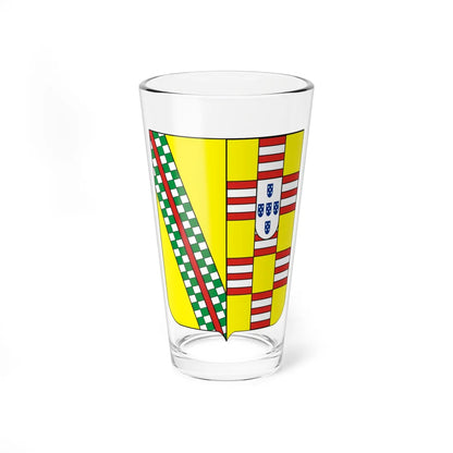 COA Marquess of Baependi (Brazil) (Coat of Arms) Pint Glass 16oz 16oz - Go Mug Yourself