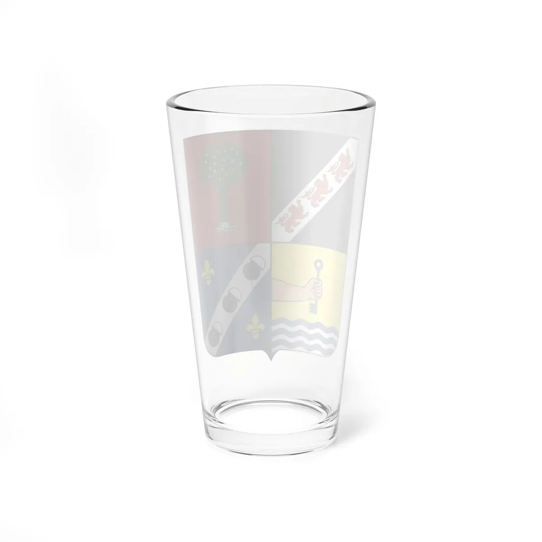 COA Marquess of Barbacena (Brazil) (Coat of Arms) Pint Glass 16oz - Go Mug Yourself