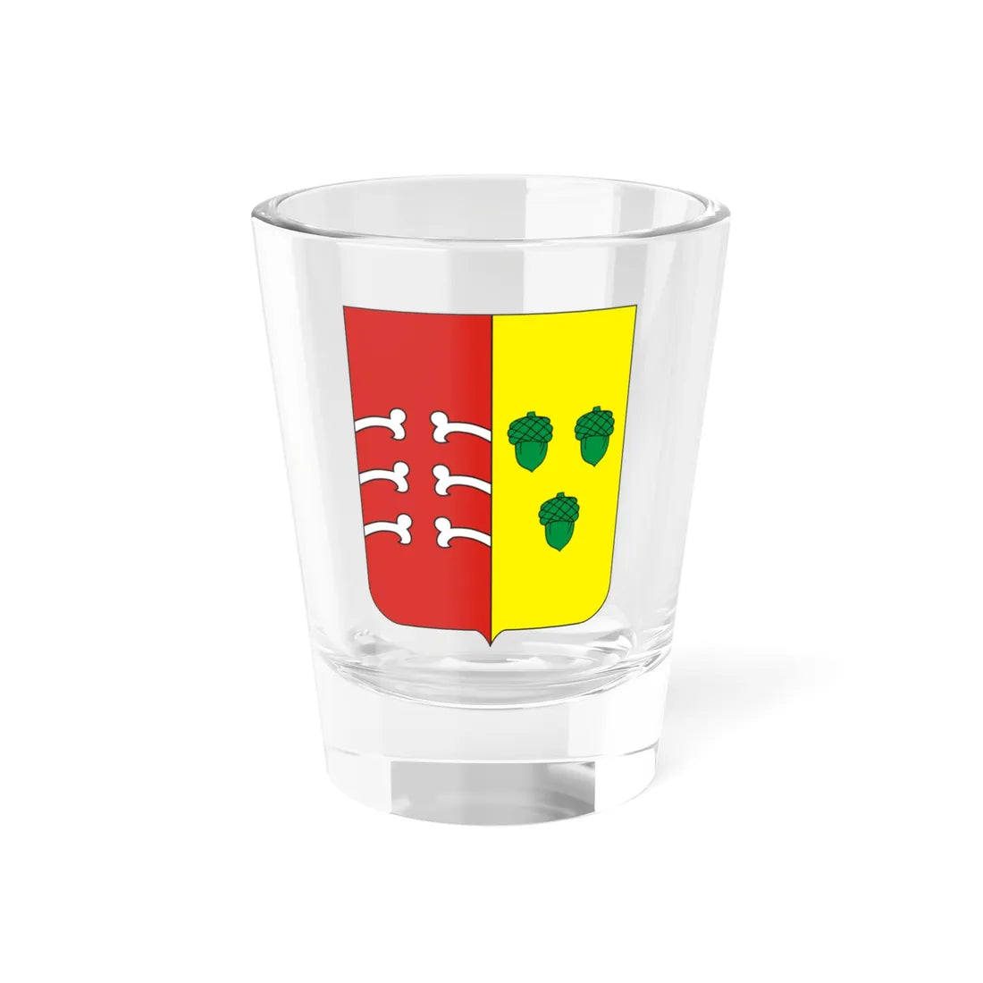 COA Marquess of Monte Alegre (Brazil) (Coat of Arms) Shot Glass 1.5oz 1.5oz - Go Mug Yourself