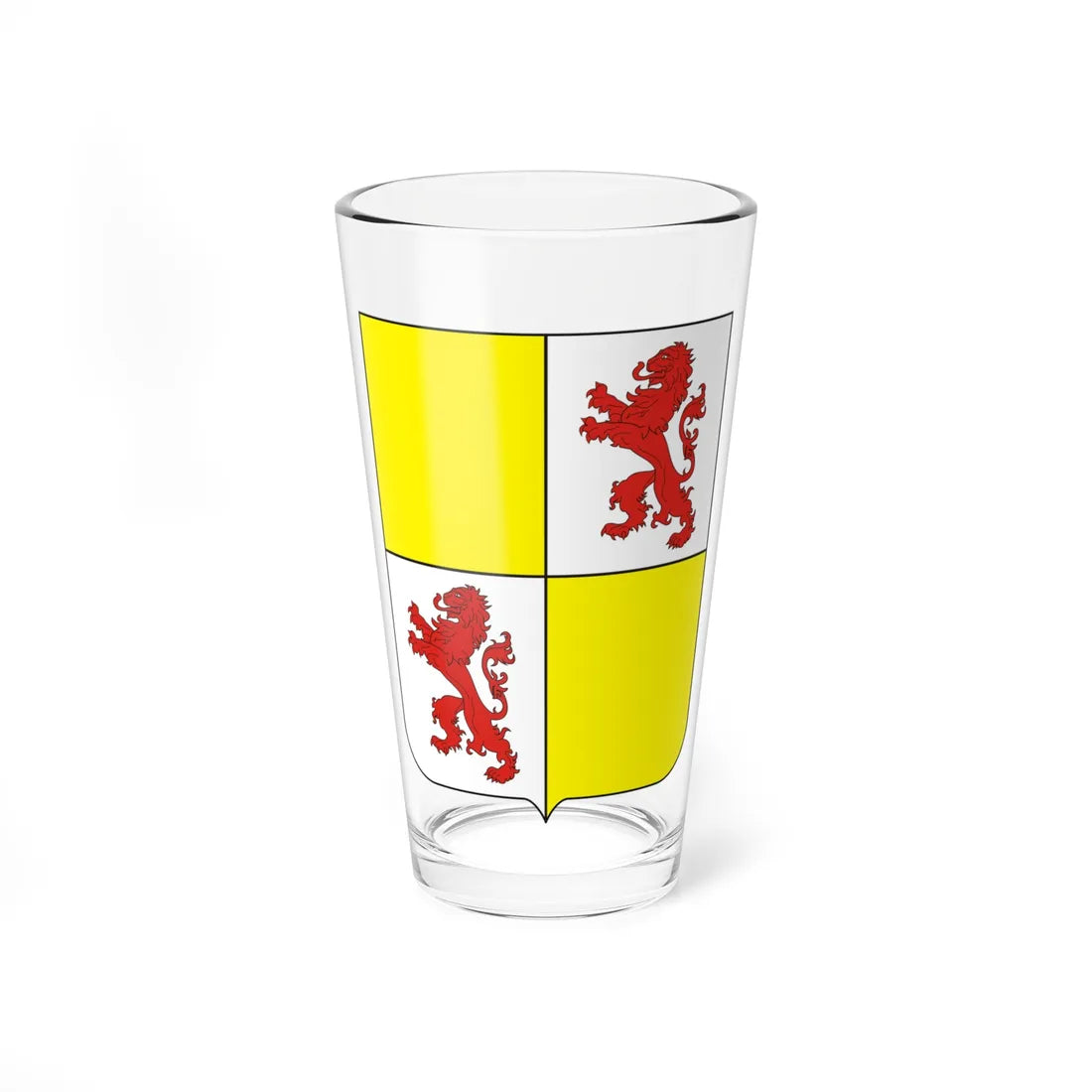 COA Marquess of Resende (Brazil) (Coat of Arms) Pint Glass 16oz - Go Mug Yourself