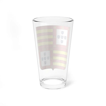 COA Marquess of São João da Palma (Brazil) (Coat of Arms) Pint Glass 16oz - Go Mug Yourself