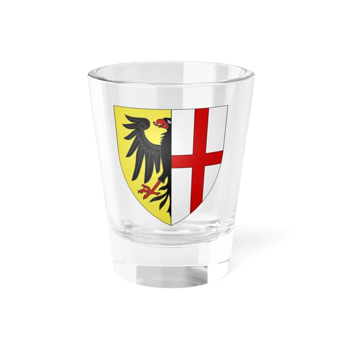 CoA Memmingen (Germany) (Coat of Arms) Shot Glass 1.5oz 1.5oz - Go Mug Yourself