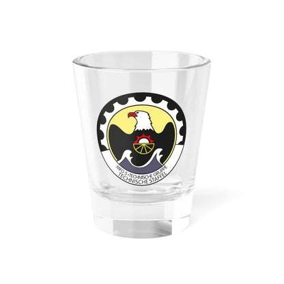 COA MFG 5 TechStff (Germany) (Coat of Arms) Shot Glass 1.5oz 1.5oz - Go Mug Yourself