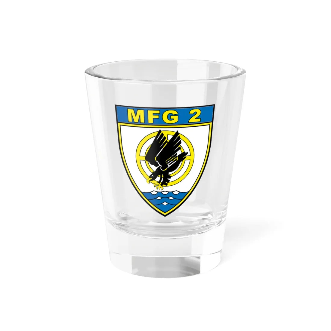 COA MFG2 (Germany) (Coat of Arms) Shot Glass 1.5oz 1.5oz - Go Mug Yourself