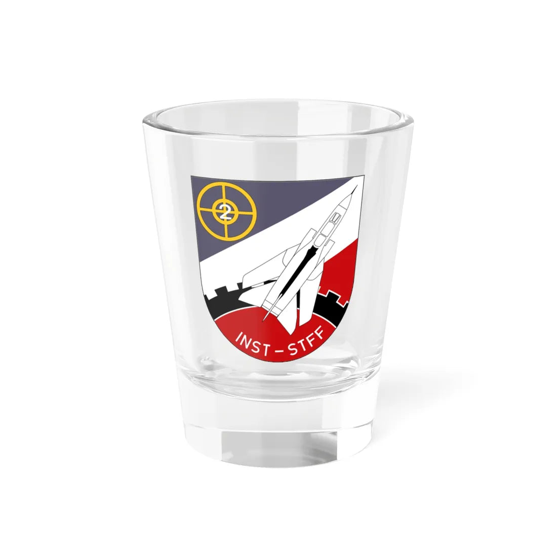 COA MFG2 InstStff (Germany) (Coat of Arms) Shot Glass 1.5oz 1.5oz - Go Mug Yourself