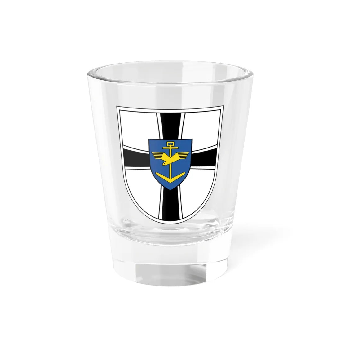 COA MFlgKdo (Germany) (Coat of Arms) Shot Glass 1.5oz 1.5oz - Go Mug Yourself