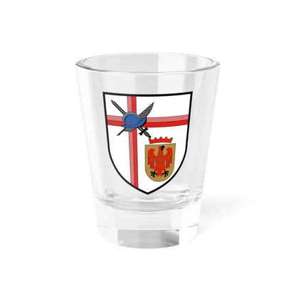 COA MilGeschFA Potsdam (Germany) (Coat of Arms) Shot Glass 1.5oz 1.5oz - Go Mug Yourself