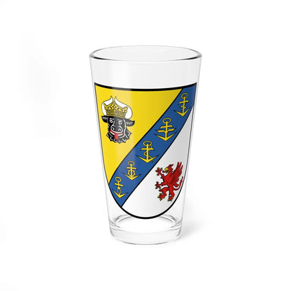 COA MTS (Germany) (Coat of Arms) Pint Glass 16oz 16oz - Go Mug Yourself