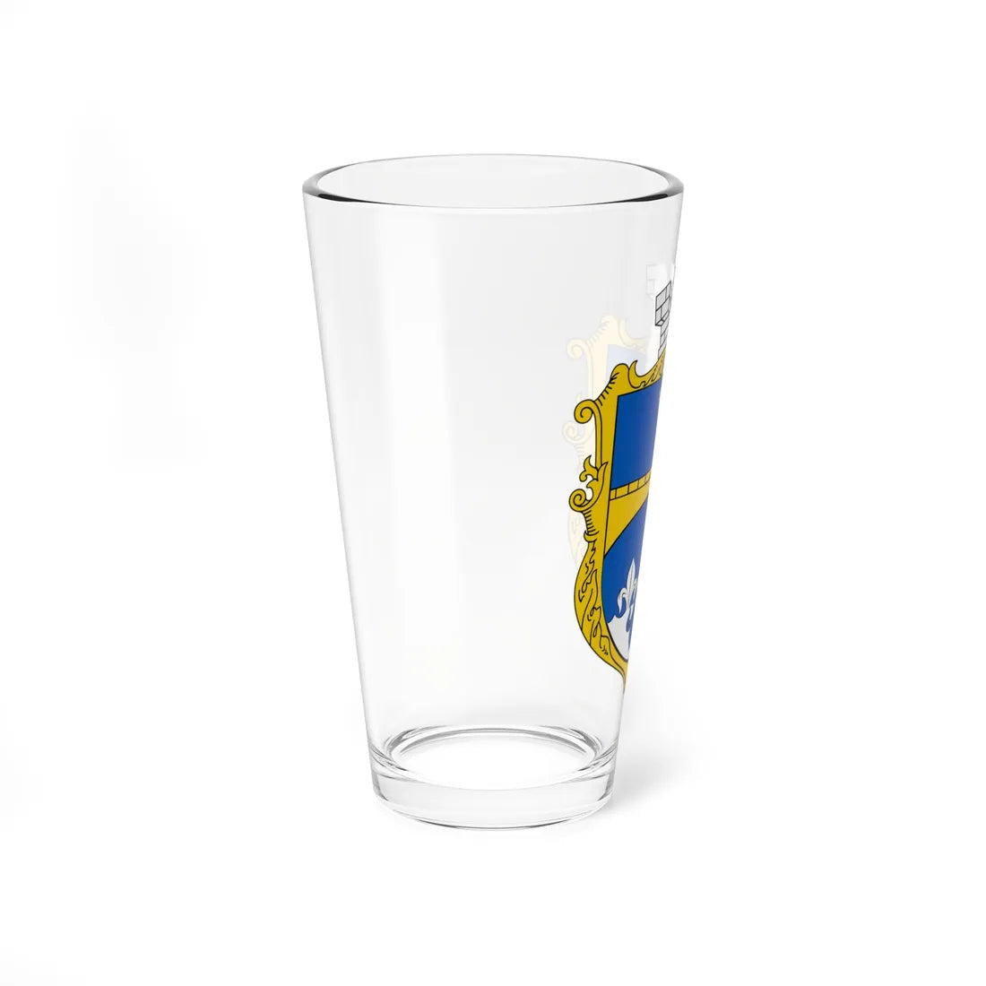 COA Obolonskyi Kyiv Ukraine UHT (Ukraine) (Coat of Arms) Pint Glass 16oz - Go Mug Yourself
