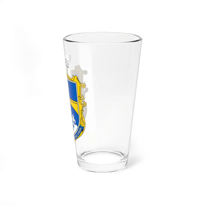COA Obolonskyi Kyiv Ukraine (Ukraine) (Coat of Arms) Pint Glass 16oz - Go Mug Yourself