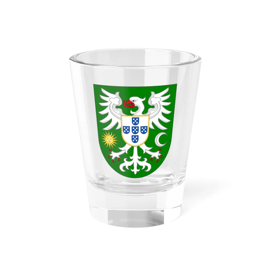 COA of Aveiro (Portugal) (Coat of Arms) Shot Glass 1.5oz 1.5oz - Go Mug Yourself