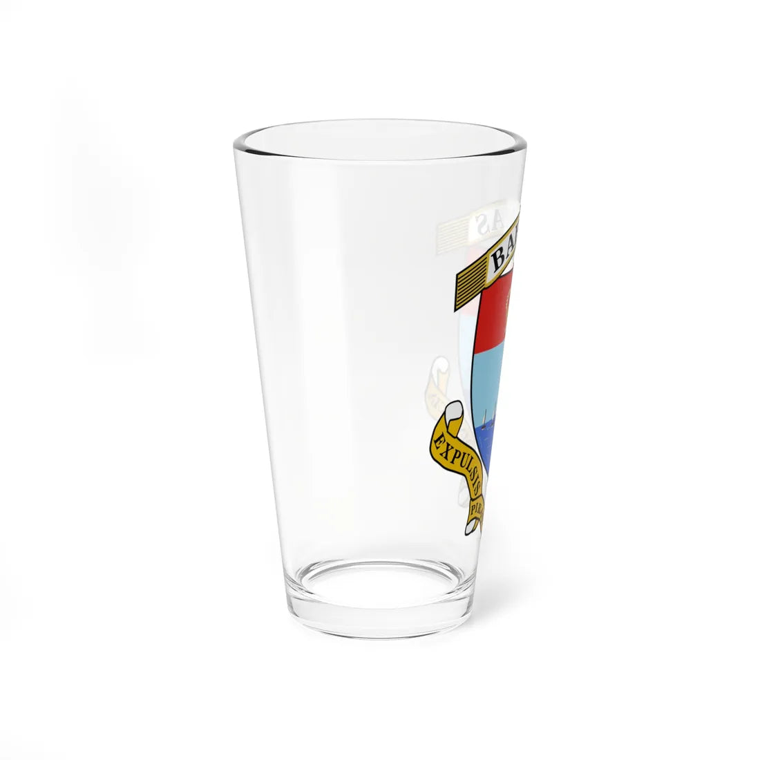 COA of Bahamas proposal (Bahamas) (Coat of Arms) Pint Glass 16oz - Go Mug Yourself