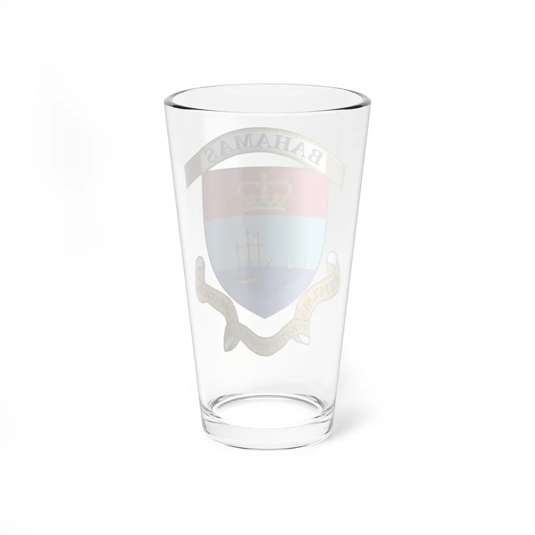 COA of Bahamas proposal (Bahamas) (Coat of Arms) Pint Glass 16oz - Go Mug Yourself
