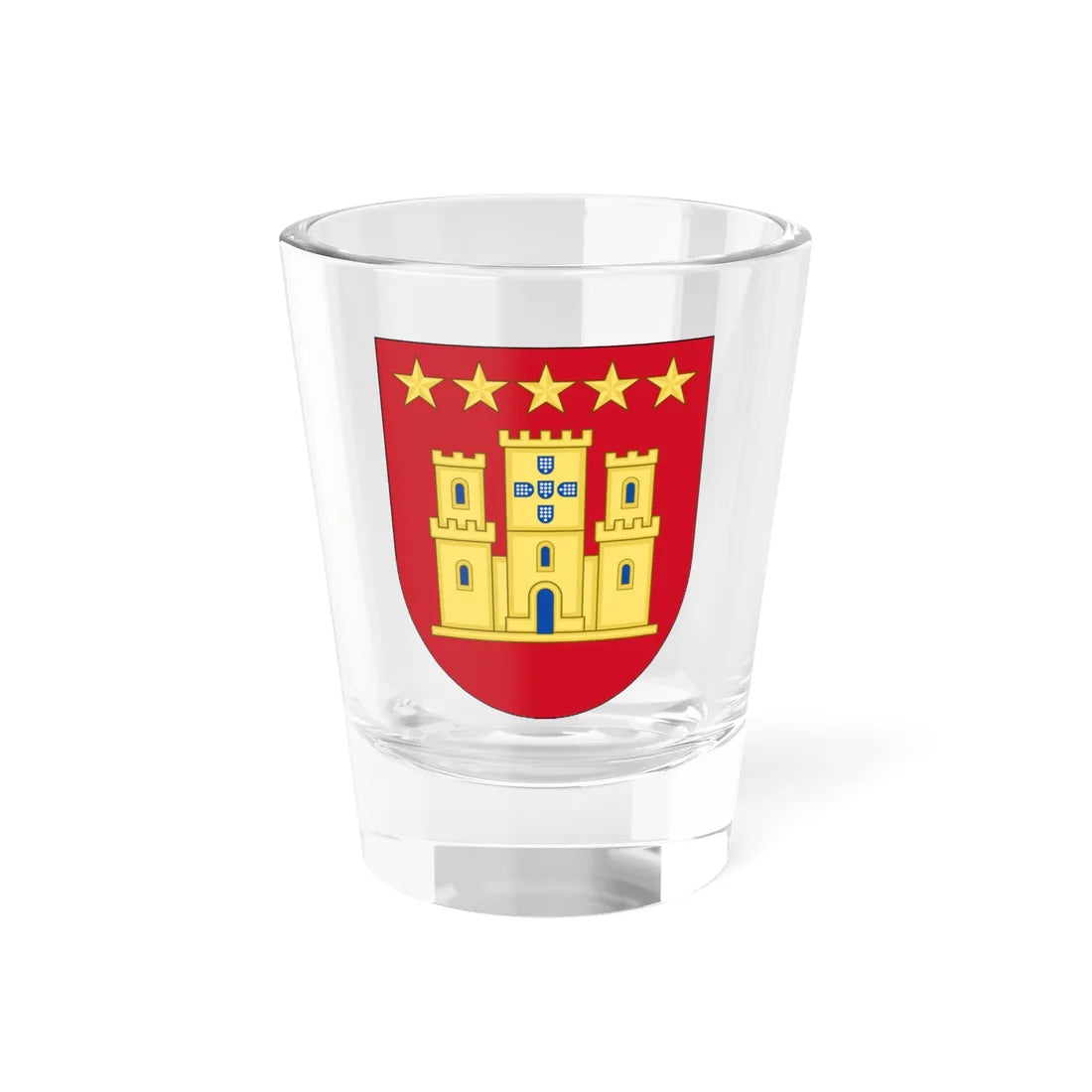 COA of Braganca (Coat of Arms) Shot Glass 1.5oz 1.5oz - Go Mug Yourself