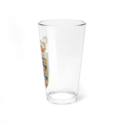 COA of Denmark (Denmark) (Coat of Arms) Pint Glass 16oz - Go Mug Yourself