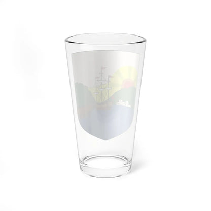 CoA of Dominica 1909-1961 (Dominica) (Coat of Arms) Pint Glass 16oz - Go Mug Yourself