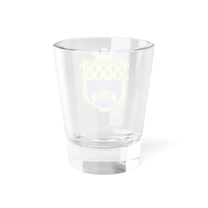 COA of Holosiiv Raion UHT (Ukraine) (Coat of Arms) Shot Glass 1.5oz - Go Mug Yourself
