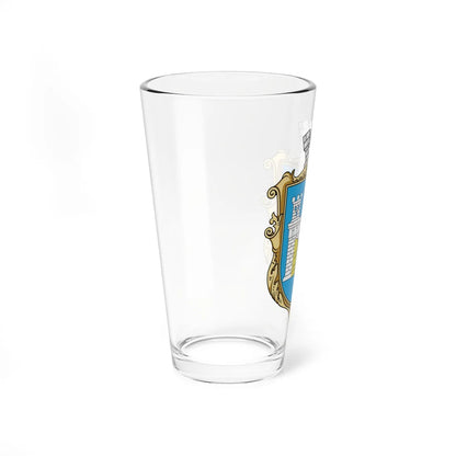 COA of Horodok in Lviv Oblast (Ukraine) (Coat of Arms) Pint Glass 16oz - Go Mug Yourself