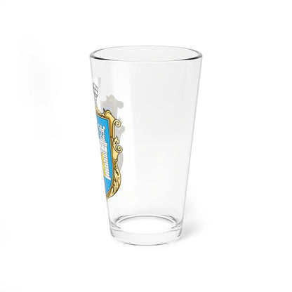COA of Horodok in Lviv Oblast (Ukraine) (Coat of Arms) Pint Glass 16oz - Go Mug Yourself