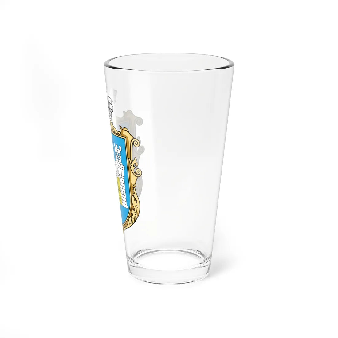 COA of Horodok in Lviv Oblast (Ukraine) (Coat of Arms) Pint Glass 16oz - Go Mug Yourself