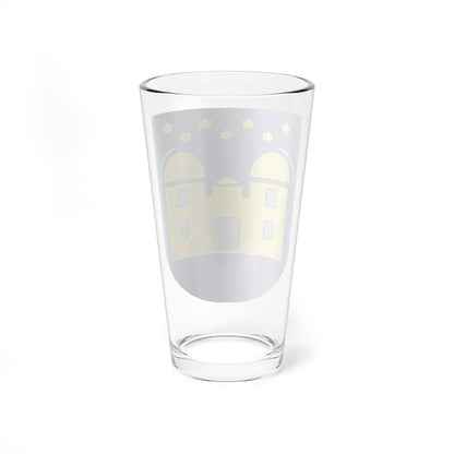 COA of Hurbanovo (Slovakia) (Coat of Arms) Pint Glass 16oz - Go Mug Yourself