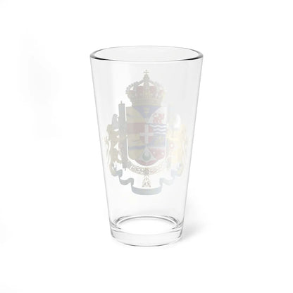 COA of Italian East Africa Wiki Style (Eritrea) (Coat of Arms) Pint Glass 16oz - Go Mug Yourself