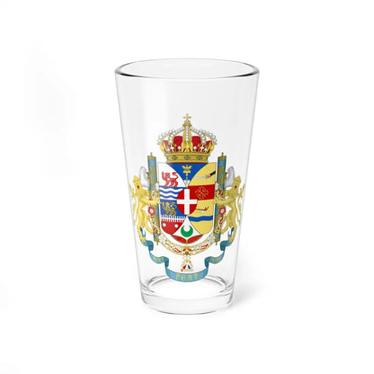 COA of Italian East Africa Wiki Style (Eritrea) (Coat of Arms) Pint Glass 16oz - Go Mug Yourself