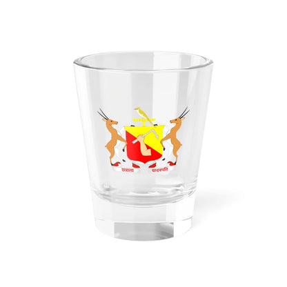 COA of Jaisalmer State (India) (Coat of Arms) Shot Glass 1.5oz 1.5oz - Go Mug Yourself