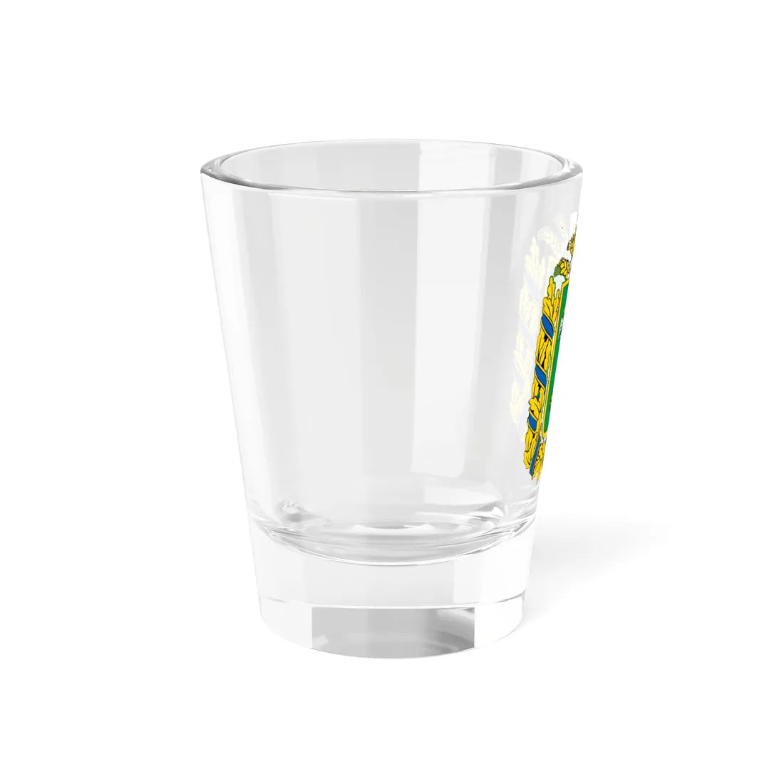 COA of Kharkiv Oblast (Ukraine) (Coat of Arms) Shot Glass 1.5oz - Go Mug Yourself