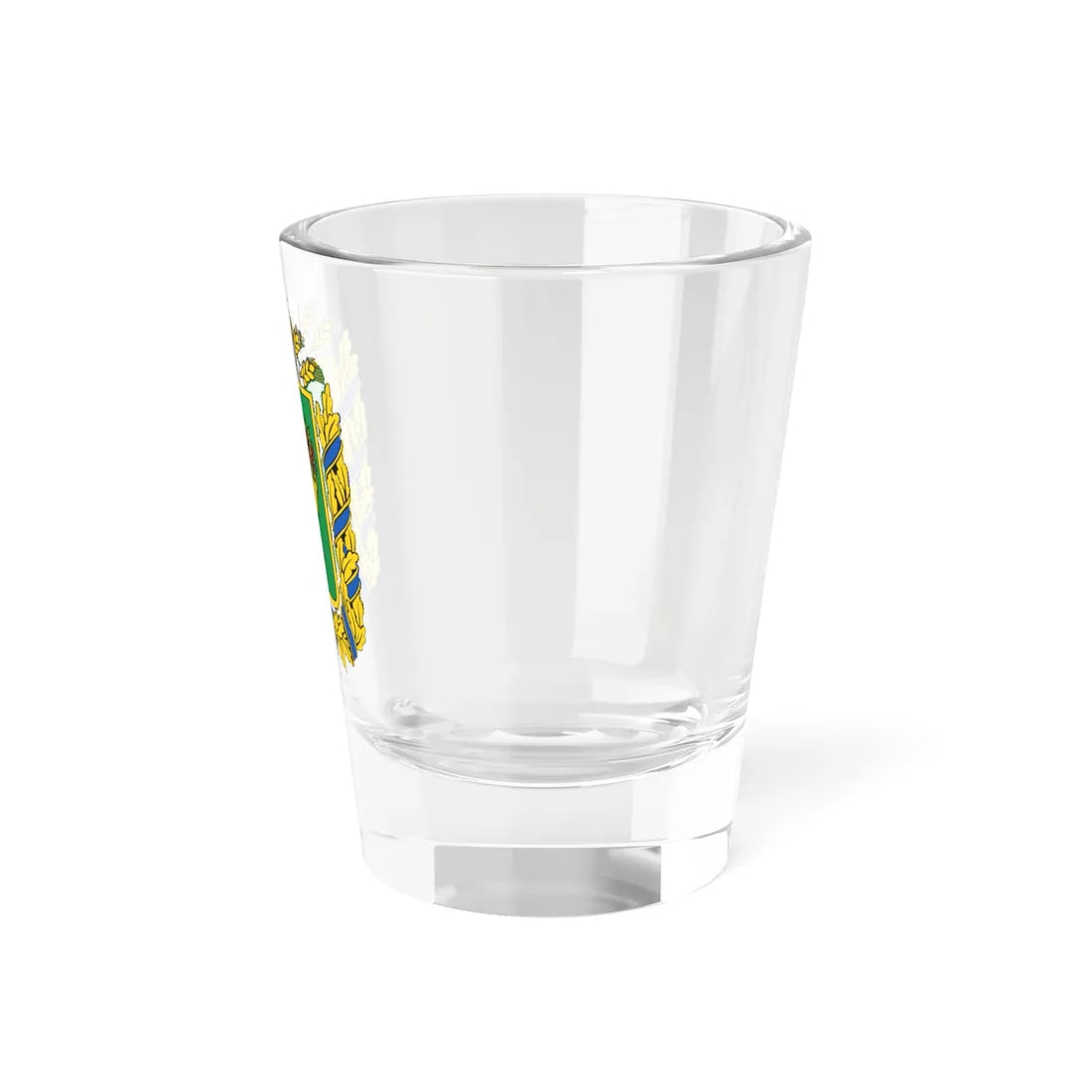COA of Kharkiv Oblast (Ukraine) (Coat of Arms) Shot Glass 1.5oz - Go Mug Yourself