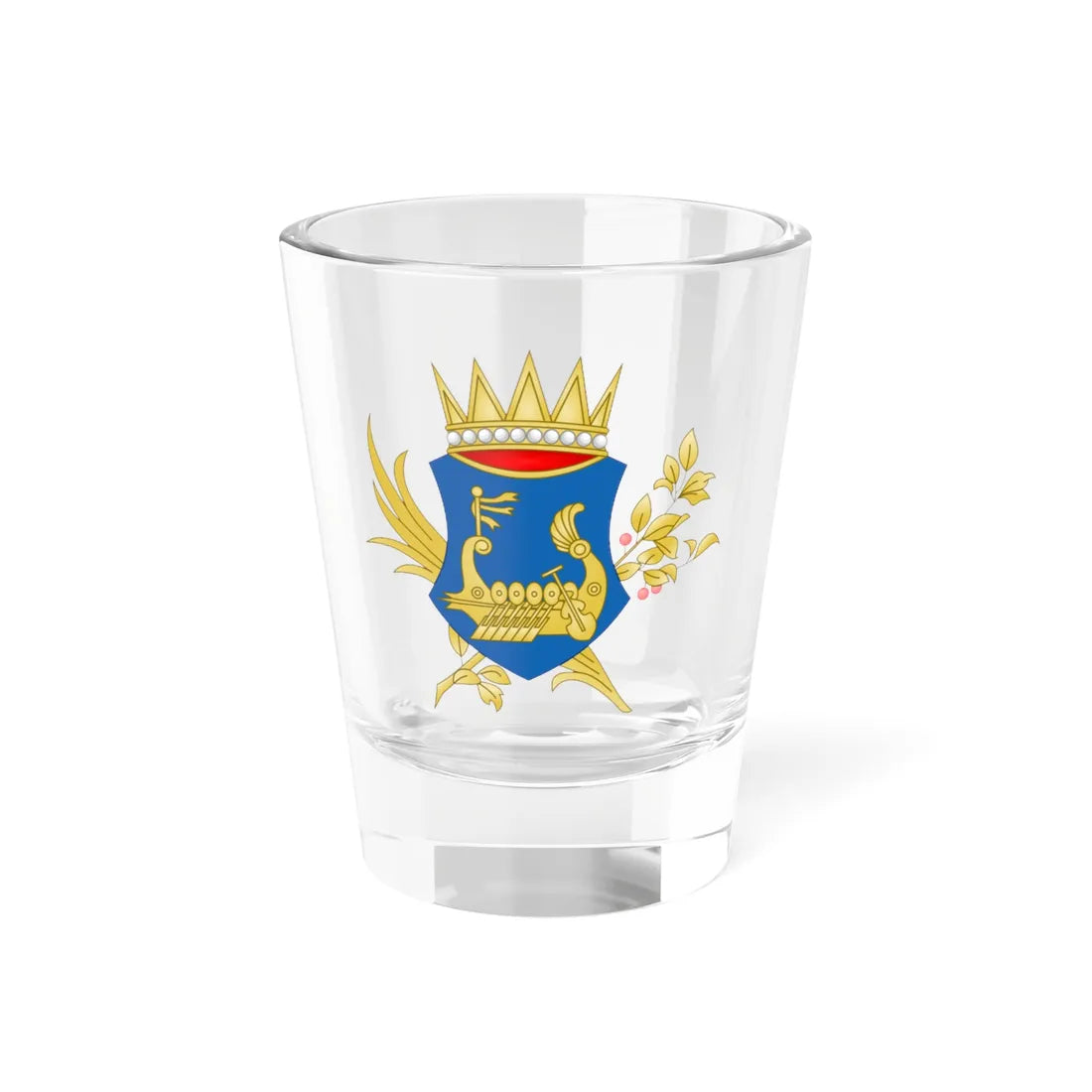 CoA of Kingdom of Illyria (Austria) (Coat of Arms) Shot Glass 1.5oz 1.5oz - Go Mug Yourself