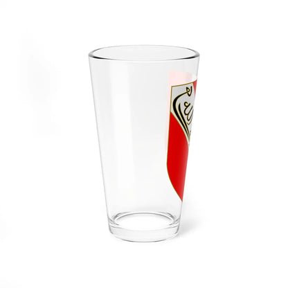COA of Nasrid dynasty kingdom of Grenada 1013-1492 (Spain) (Coat of Arms) Pint Glass 16oz - Go Mug Yourself