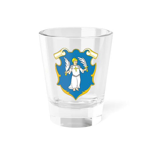 COA of Nowogrudek Voivodeship 1507-1795 Lob (Lithuania) (Coat of Arms) Shot Glass 1.5oz 1.5oz - Go Mug Yourself