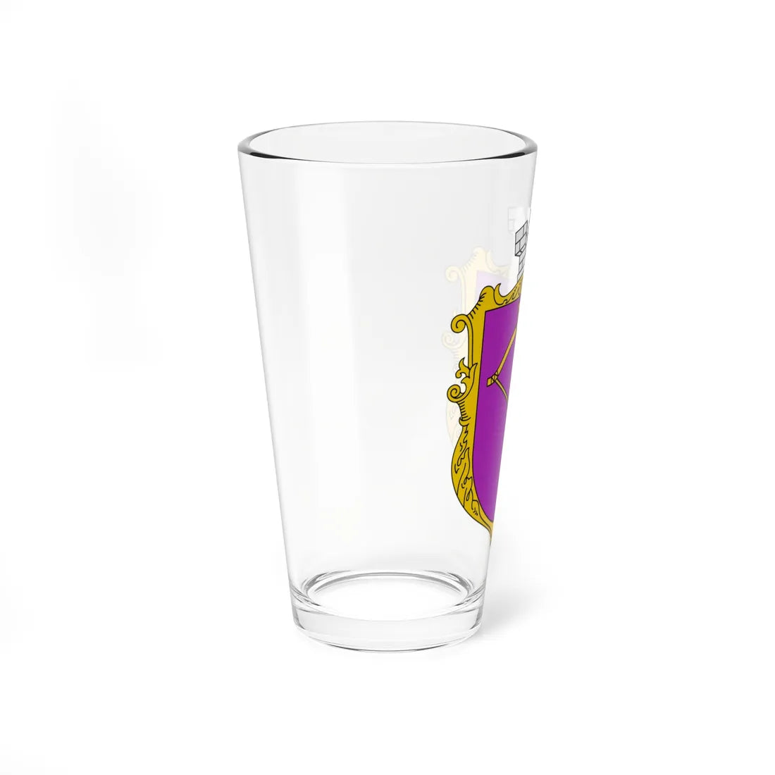 COA of Podil Raion UHT (Ukraine) (Coat of Arms) Pint Glass 16oz - Go Mug Yourself