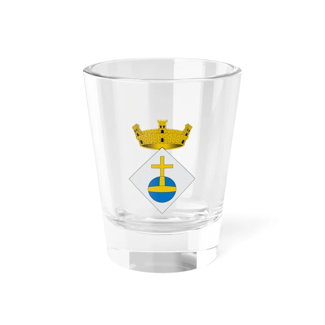 COA of Polinyà (Spain) (Coat of Arms) Shot Glass 1.5oz 1.5oz - Go Mug Yourself