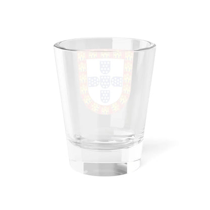CoA of Portugal 1248-1385 shield-shaped (Portugal) (Coat of Arms) Shot Glass 1.5oz - Go Mug Yourself