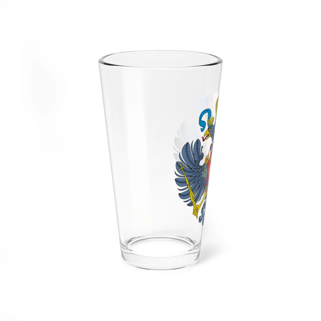 CoA of Russian Empire 1721 (Russia) (Coat of Arms) Pint Glass 16oz - Go Mug Yourself