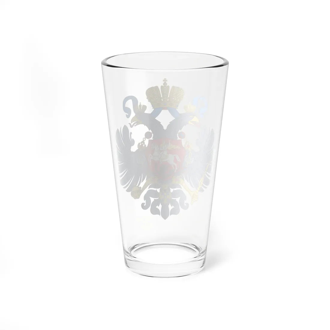 CoA of Russian Empire 1721 (Russia) (Coat of Arms) Pint Glass 16oz - Go Mug Yourself