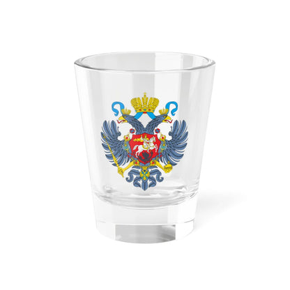 CoA of Russian Empire 1721 (Russia) (Coat of Arms) Shot Glass 1.5oz 1.5oz - Go Mug Yourself