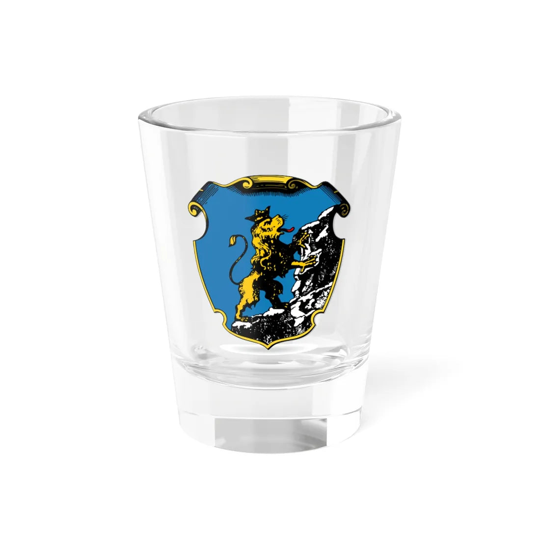 COA of Ruthenian Voivodship XVII (Ukraine) (Coat of Arms) Shot Glass 1.5oz 1.5oz - Go Mug Yourself