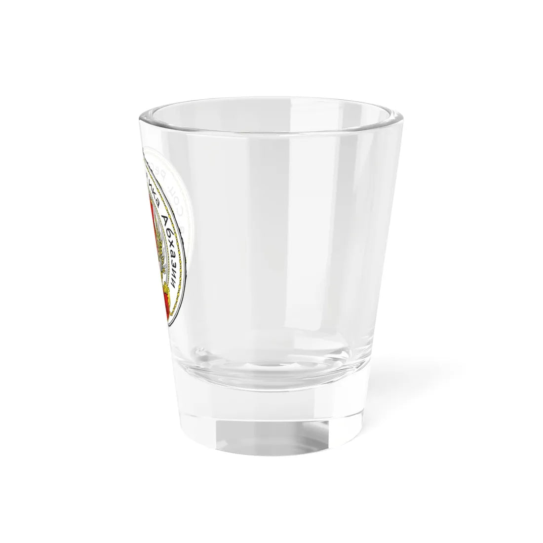 COA of the Abkhazia 1921-1925 (Georgia) (Coat of Arms) Shot Glass 1.5oz - Go Mug Yourself