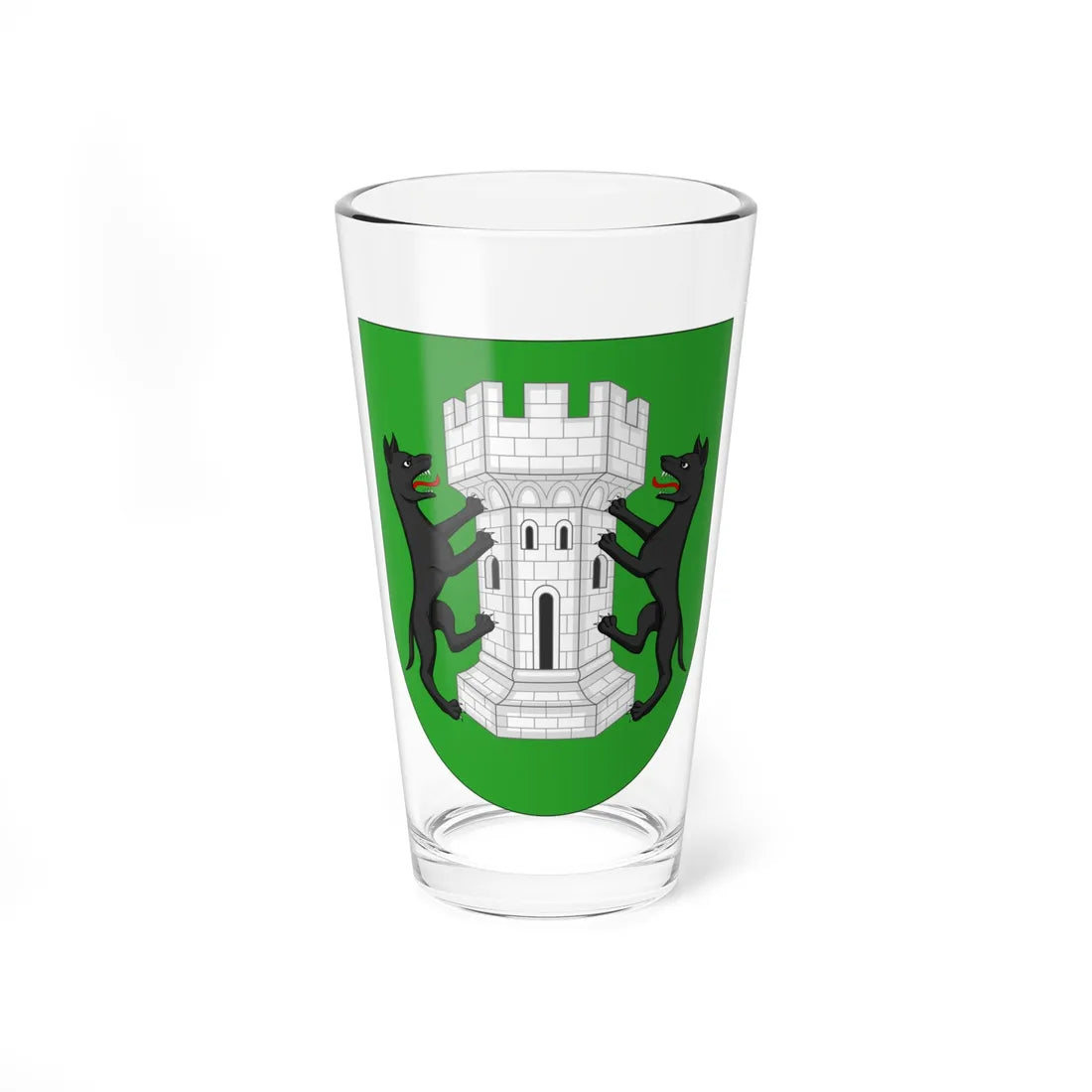Coa of the Camaras early (Portugal) (Coat of Arms) Pint Glass 16oz - Go Mug Yourself