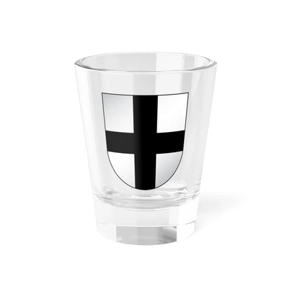 COA of United Baltic Duchy (Latvia) (Coat of Arms) Shot Glass 1.5oz 1.5oz - Go Mug Yourself