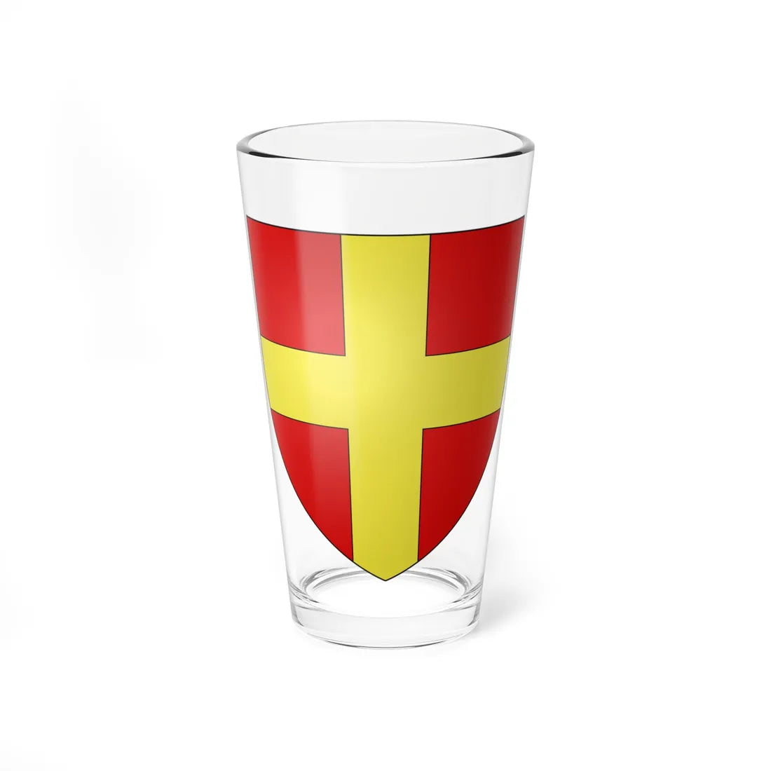CoA Paderborn Bishopric Old Arms (Denmark) (Coat of Arms) Pint Glass 16oz 16oz - Go Mug Yourself